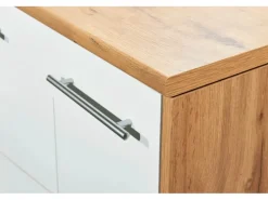 New Inselküche Hilde 280 cm Weiß Inselhauben|Kücheninseln