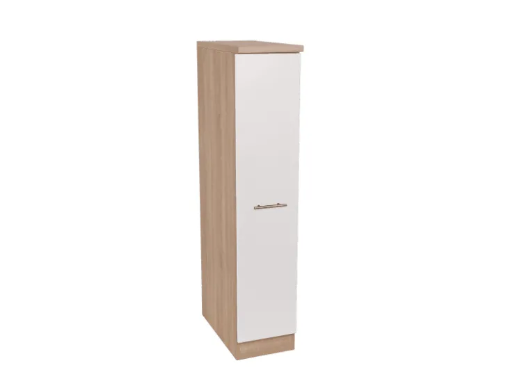 Respekta Pfannen<Küchen-Apothekerschrank Merle 30 cm Weiß
