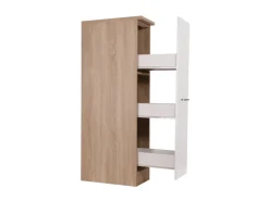 Respekta Pfannen<Küchen-Apothekerschrank Merle 30 cm Weiß