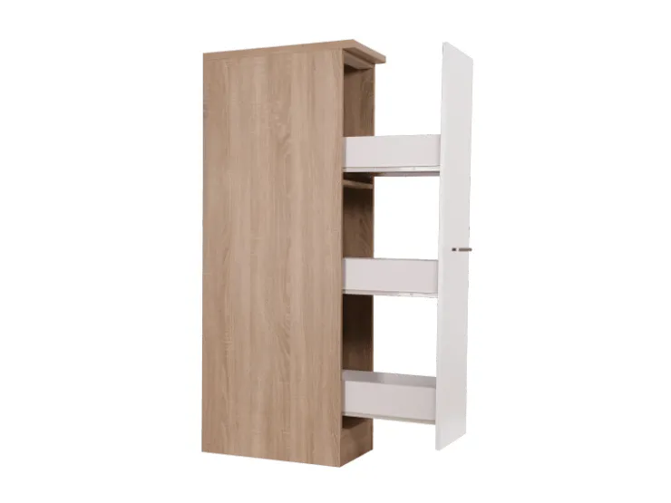 Respekta Pfannen<Küchen-Apothekerschrank Merle 30 cm Weiß
