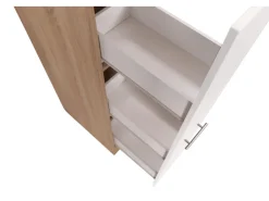 Respekta Pfannen<Küchen-Apothekerschrank Merle 30 cm Weiß