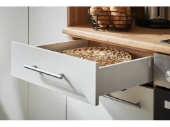 Clearance Küchenblock Hilde 310 cm mit Kücheninsel Weiß Kücheninseln|Herde