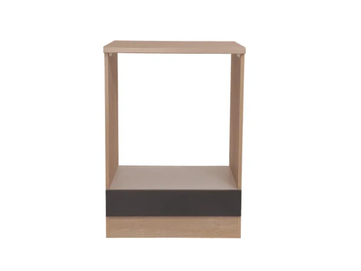 Respekta Küchenschränke<Küchen-Herdumbauschrank Merle 60 cm Grau