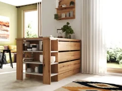Sale Respekta Kücheninsel Hilde 150 cm ohne E-Geräte Grau