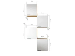 Sale Küchenmöbel-Set 7 Merle 100 cm Küchenschränke|Einbauküchen