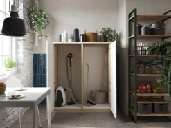 Discount Küchenmöbel-Set 11 Merle 120 cm Miniküchen|Kochfelder