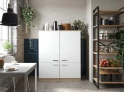 Discount Küchenmöbel-Set 11 Merle 120 cm Miniküchen|Kochfelder
