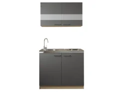 Clearance Küchenmöbel-Set 3 Merle 100 cm Miniküchen|Kochfelder