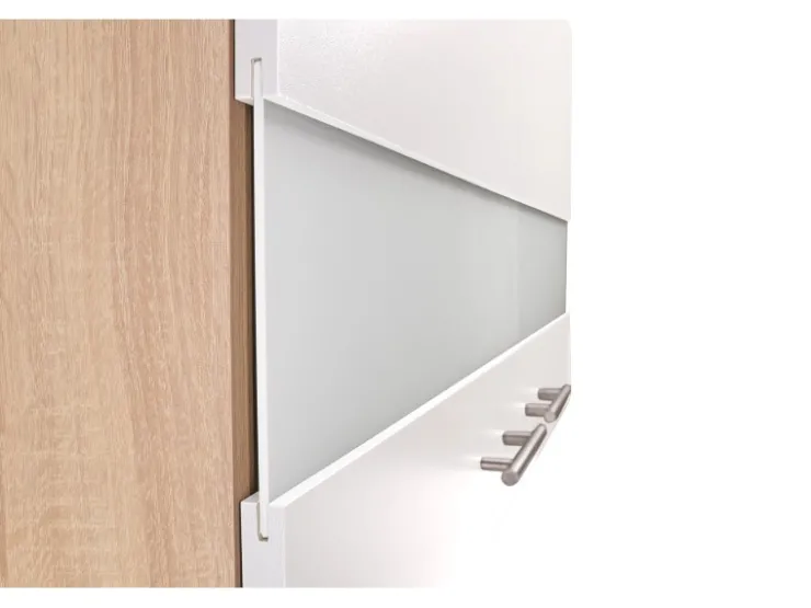 Clearance Respekta Küchenmöbel-Set 1 Merle 100 cm Weiß