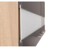 Respekta Miniküchen|Einbauküchen<Küchenmöbel-Set 9 Merle 100 cm Grau