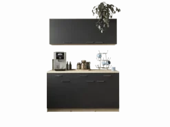 Best Küchenmöbel-Set 12 Merle 150 cm Pantryküchen|Miniküchen