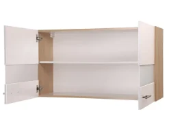 Clearance Respekta Küchen-Oberschrank Merle 100 cm Weiß