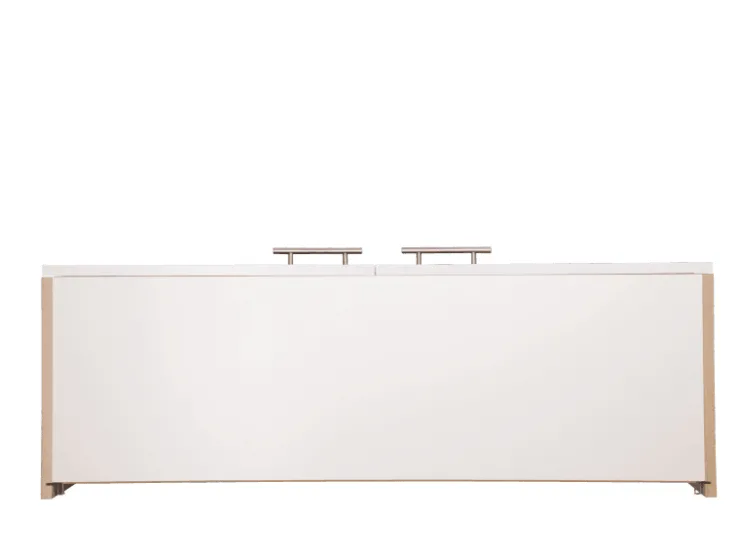 Clearance Respekta Küchen-Oberschrank Merle 100 cm Weiß