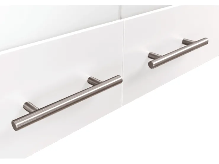Clearance Respekta Küchen-Oberschrank Merle 100 cm Weiß