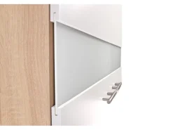 Clearance Respekta Küchen-Oberschrank Merle 100 cm Weiß