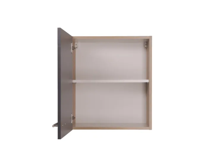 Respekta Küchenschränke<Küchen-Oberschrank Merle 50 cm Grau