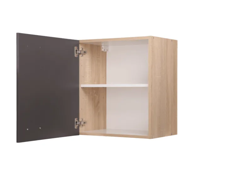 Respekta Küchenschränke<Küchen-Oberschrank Merle 50 cm Grau