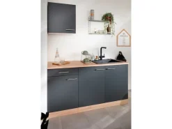 Clearance Respekta Küchen-Spülenunterschrank Merle 100 cm Grau