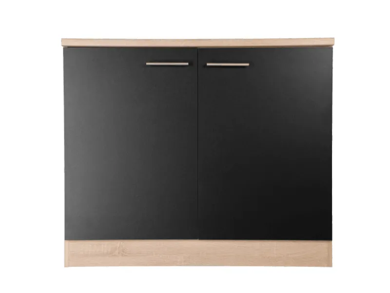 Best Küchen-Spülenunterschrank Merle 100 cm Küchenschränke|Einbauküchen