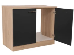 Best Küchen-Spülenunterschrank Merle 100 cm Küchenschränke|Einbauküchen