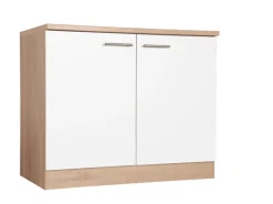 Discount Küchen-Spülenunterschrank Merle 100 cm Einbauküchen|Küchenschränke