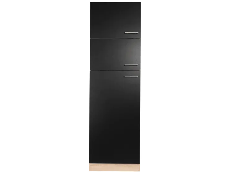 Respekta Gefrierschränke|Kühlschränke<Küchen-Umbauschrank Merle 60 cm Schwarz