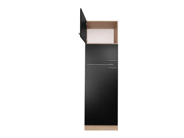 Respekta Gefrierschränke|Kühlschränke<Küchen-Umbauschrank Merle 60 cm Schwarz
