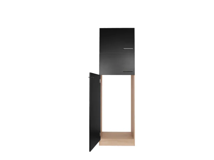 Respekta Gefrierschränke|Kühlschränke<Küchen-Umbauschrank Merle 60 cm Schwarz