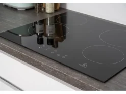 Discount Respekta Premium Respekta Küchenzeile GLRP370HWS Grifflos 370 cm -Weiß Schwarz Hochglanz