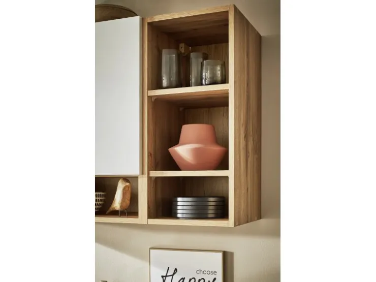 Best Respekta Küchenzeile Hilde LBBEKB220EWC ohne E-Geräte 220 cm Weiß
