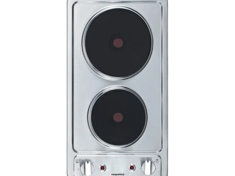 Hot Küchenzeile KB150WWBG 150 cm Weiß-Beton Optik Single-Küchen|Pantryküchen