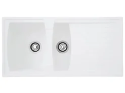 Best Mineralite Einbauspüle Boston 100 x 50 cm Granitspülen|Zubehör Für Küchenarmatur