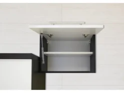Sale Inselküche 280 cm -Weiß Inselhauben|Kücheninseln