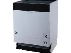 Clearance Respekta Premium Inselküche 280 cm -Eiche Grau Grau Hochglanz