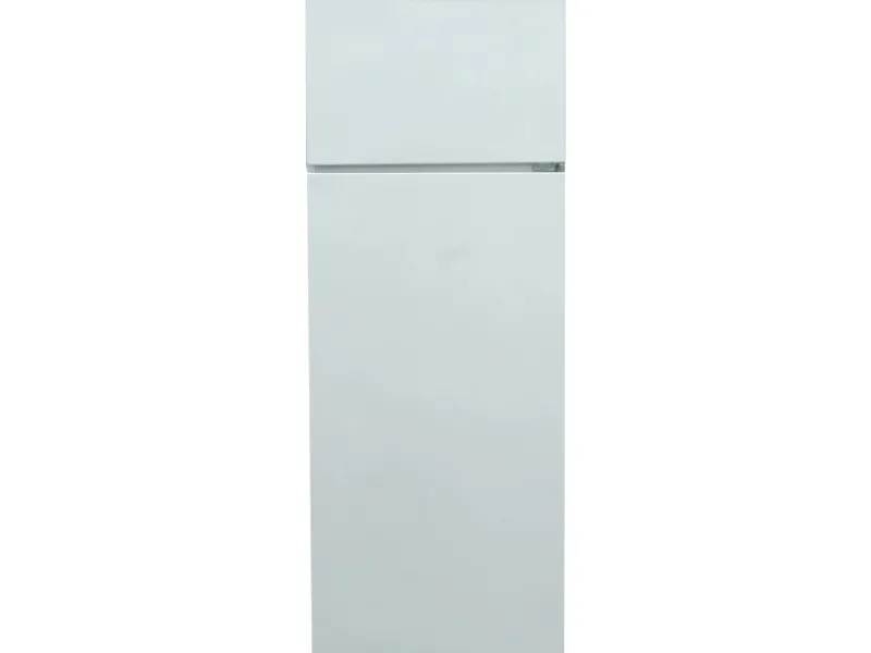 Sale Premium Küchenzeile GLRP445HESWGKEOES Grifflos 445 cm Weiß Eiche NB Kühlschränke|Einbauküchen