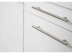 Sale Küchenzeile 240 cm Weiß Hochglanz Einbauküchen|Kochfelder