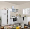 Discount Respekta Premium Winkelküche RP290WWC 290 x 200 cm Weiß Hochglanz-Weiß