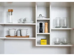 Outlet Schrankküche SKWSS -Weiß Schrankküchen|Single-Küchen