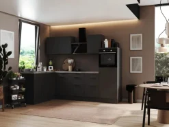Sale Respekta Selection Winkelküche Elisabeth RSL280HGGH 280 cm Grau