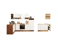 Respekta Kücheninseln|Inselhauben<Winkelküche Hilde 280 x 172 cm mit Kücheninsel Weiß