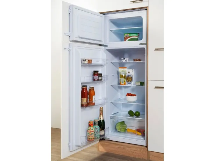Respekta Winkelküchen|Kochfelder<Winkelküche KBL280ESWSC 280 cm -Eiche Sonoma Sägerau Nachbildung Weiß