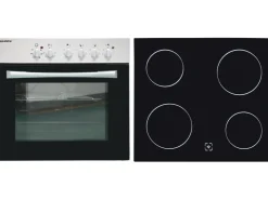 Sale Respekta Winkelküche KBL310WGCGKEG 310 x 172 cm Grau-Weiß-Butcher Nussbaum