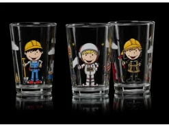 New Berufe Kinderbecher Set Jungen 3-teilig Geschirr