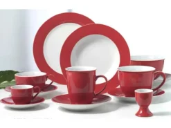 Ritzenhoff & Breker Geschirr<Doppio Tafelservice 8-teilig Rot