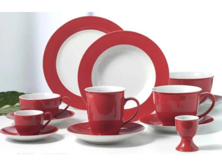Ritzenhoff & Breker Geschirr<Doppio Tafelservice 8-teilig Rot