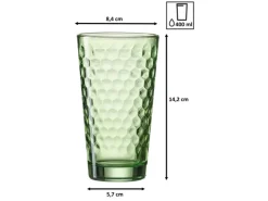 Ritzenhoff & Breker Geschirr<Favo Longdrinkgläser 400 ml 6er Set Grün