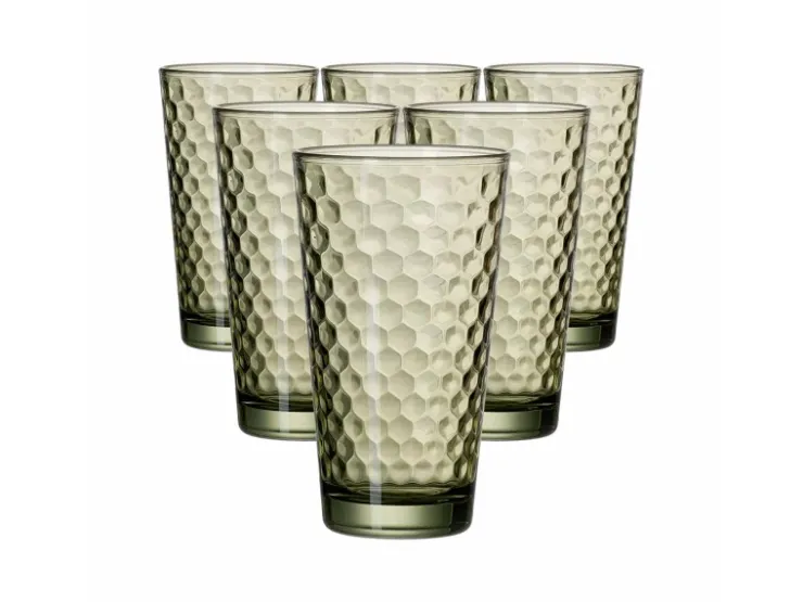 Ritzenhoff & Breker Geschirr<Favo Longdrinkgläser 400 ml 6er Set Oliv