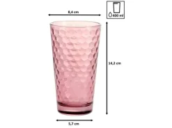 Ritzenhoff & Breker Geschirr<Favo Longdrinkgläser 400 ml 6er Set Berry