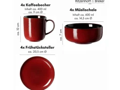 Sale Ritzenhoff & Breker Gambia Frühstücks-Set 12-teilig