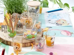 Happy Zoo Kinderbecher Set 3-teilig Geschirr